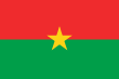 Flag of burkina faso