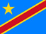 Congo democratic republic of the flag