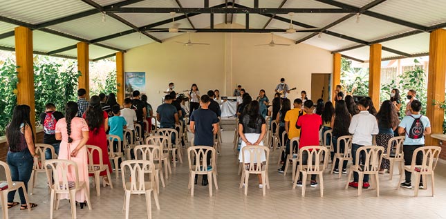 Colombie ecrire aux enfants  du centre