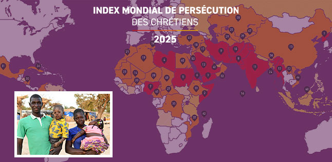 Prier index mondial de persecution des chretiens 2025