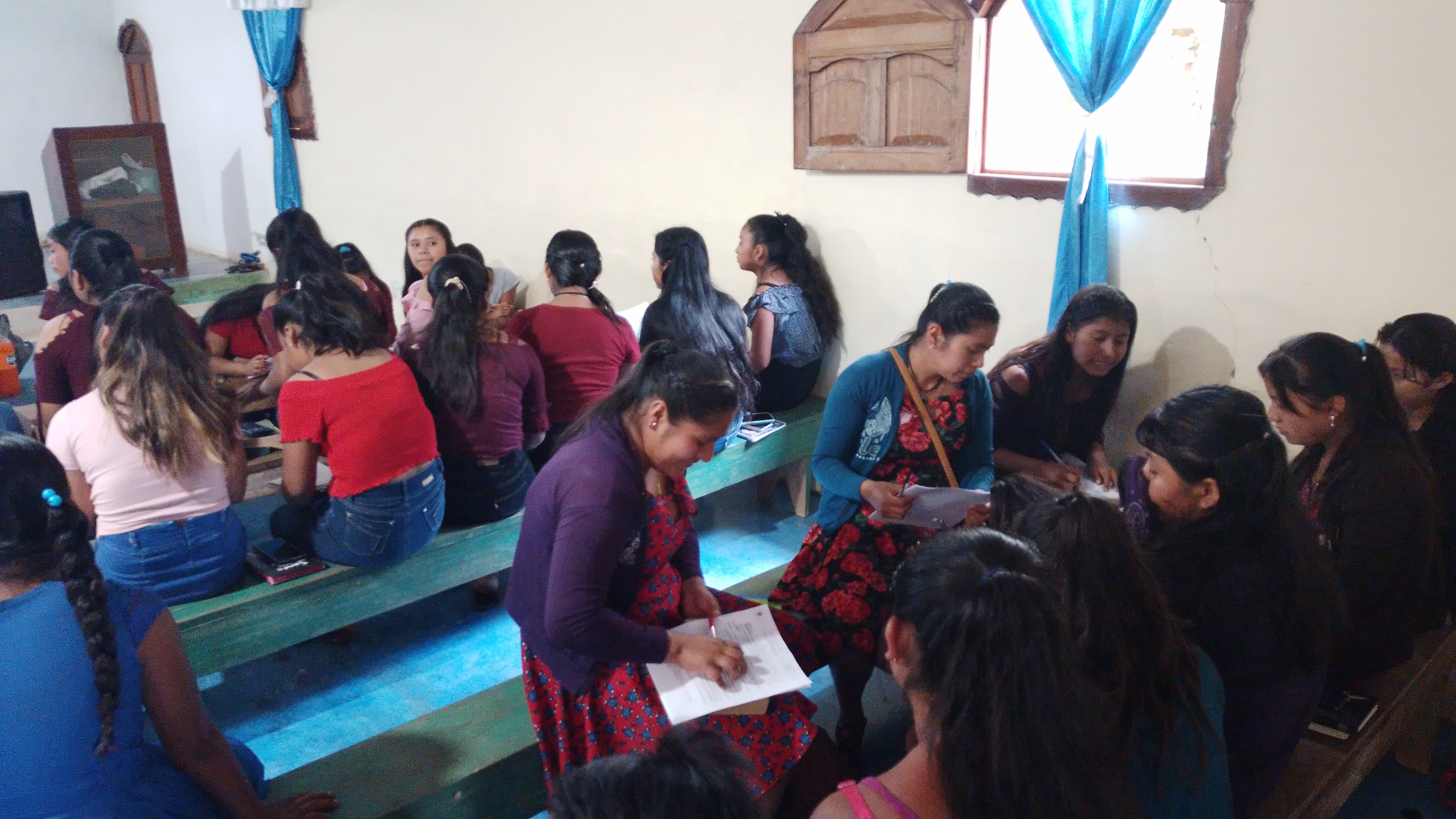 Mx women in an activity of evaluation in the training  2023 0011560